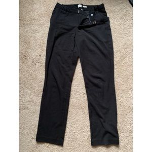 Black Straight Leg Pants